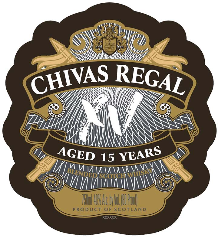 Chivas Regal 15 Year Old - Front Label