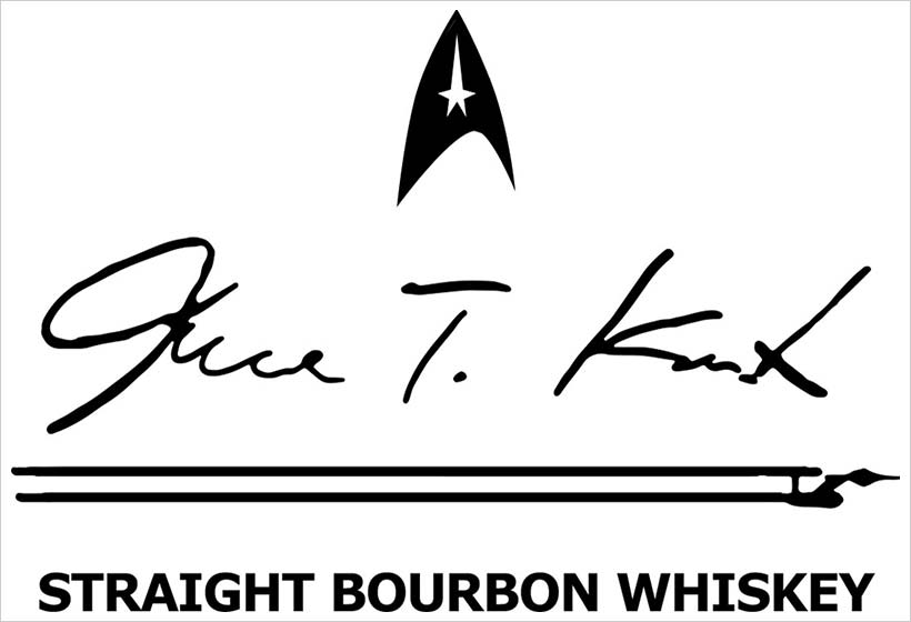 Star Trek James T. Kirk Straight Bourbon Whiskey