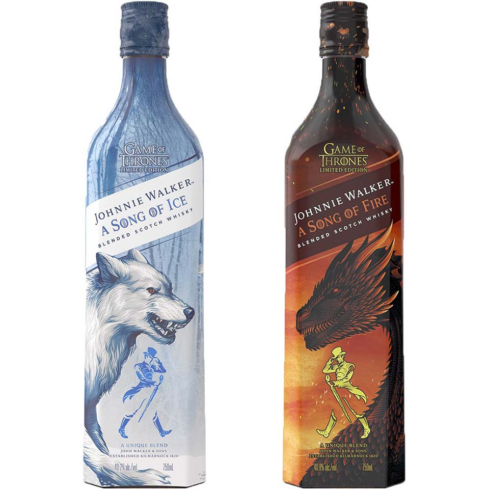 Analytisch motor handig Johnnie Walker A Song of Ice and A Song of Fire Launch in the US in August,  Globally in October | One More Dram