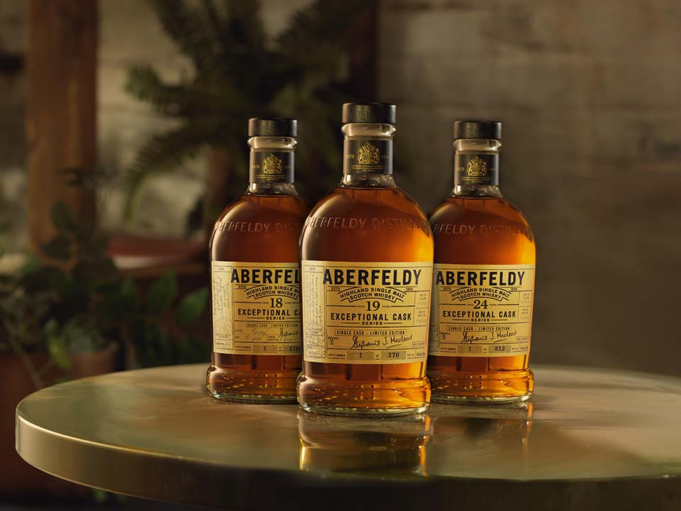 Aberfeldy Exceptional Cask Series