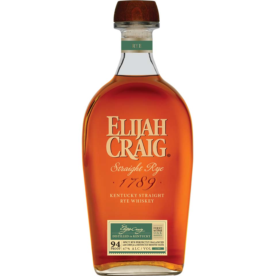 Elijah Craig Kentucky Straight Rye Whiskey