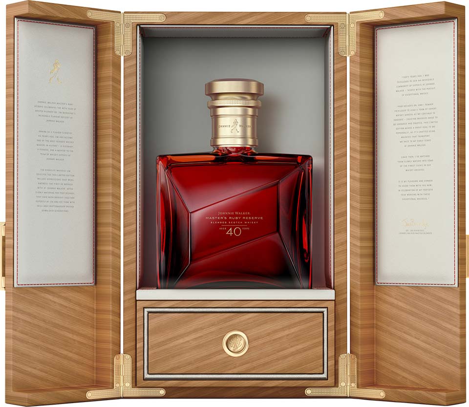 Johnnie Walker Launches Master's Ruby Reserve