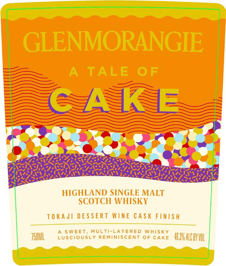 Glenmorangie A Tale of Cake - Front Label