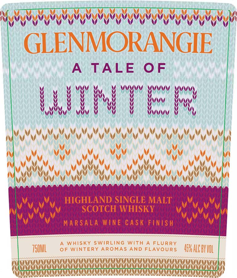 Glenmorangie A Tale of Winter - Front Label
