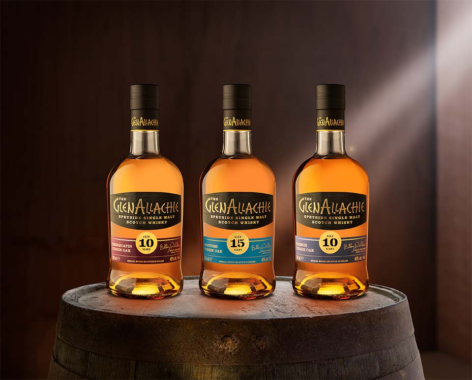 GlenAllachie Scottish, French, & Chinquapin Virgin Oak