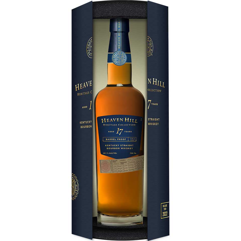 Heaven Hill Heritage Collection 17 Year Old Barrel Proof Kentucky Straight Bourbon Whiskey