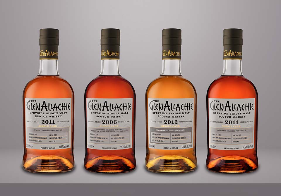 GlenAllachie UK-exclusive Single Casks Batch 6