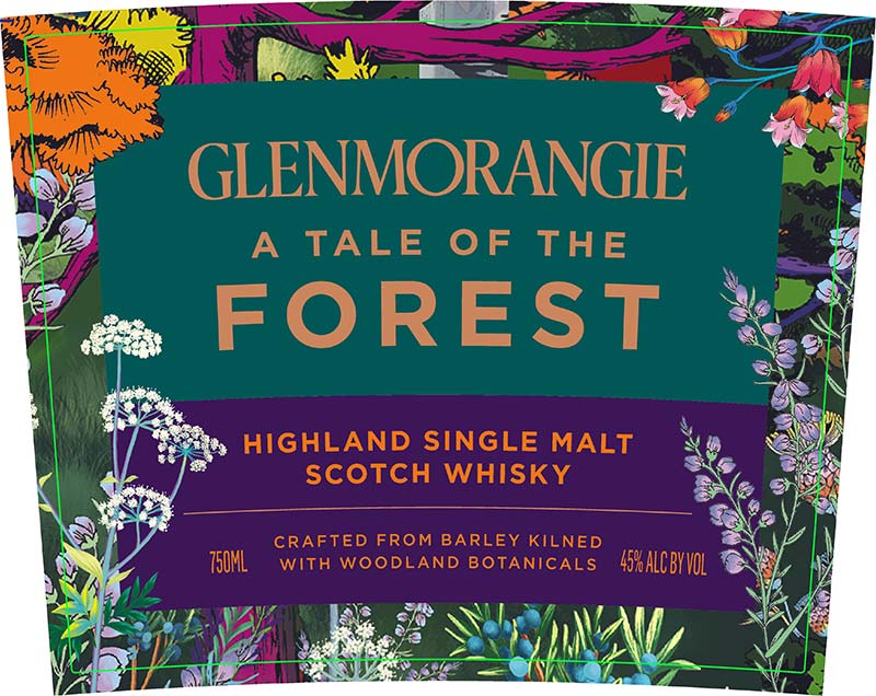 Glenmorangie A Tale of the Forest - Front Label
