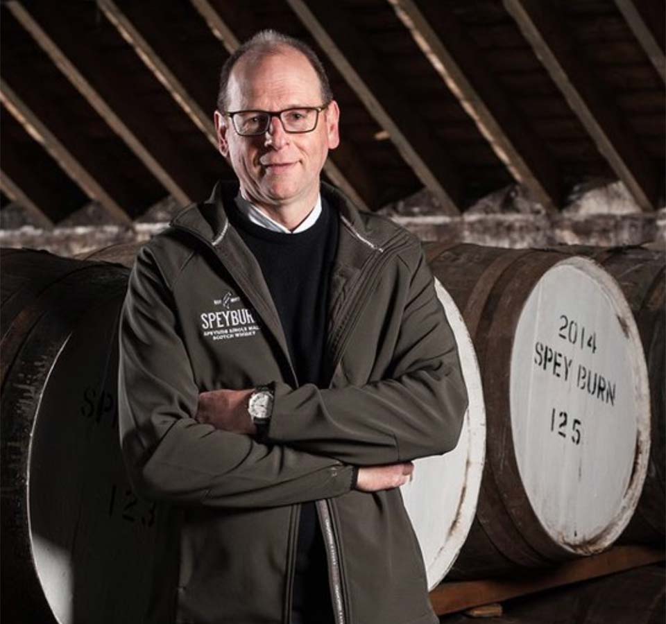 Speyburn Distillery Manager Bobby Anderson