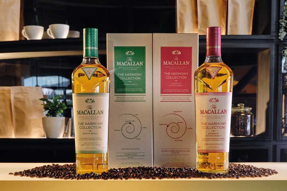 Macallan The Harmony Collection Smooth Arabica and Inspired by Intense Arabica