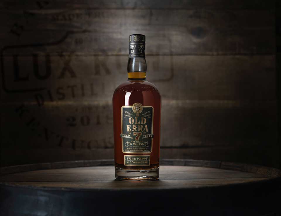 Old Ezra 7 Year Old Straight Rye Whiskey