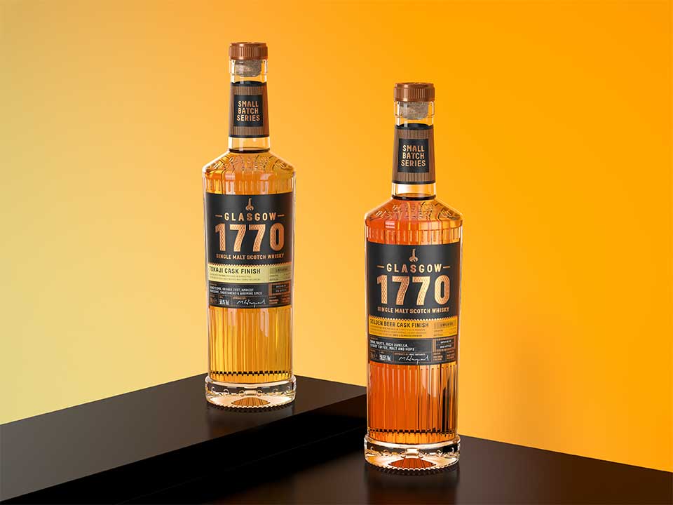 Glasgow 1770 Golden Beer Cask Finish and Tokaji Cask Finish