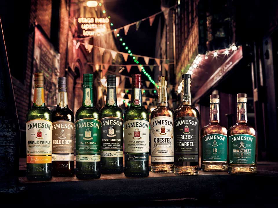 Jameson Irish Whiskey Portfolio