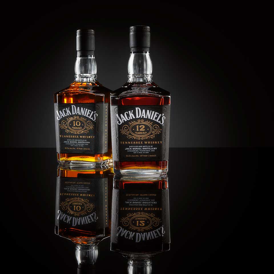 Jack Daniel’s 12 Year Old Tennessee Whiskey Batch 1 and Jack Daniel’s 10 Year Old Tennessee Whiskey Batch 2