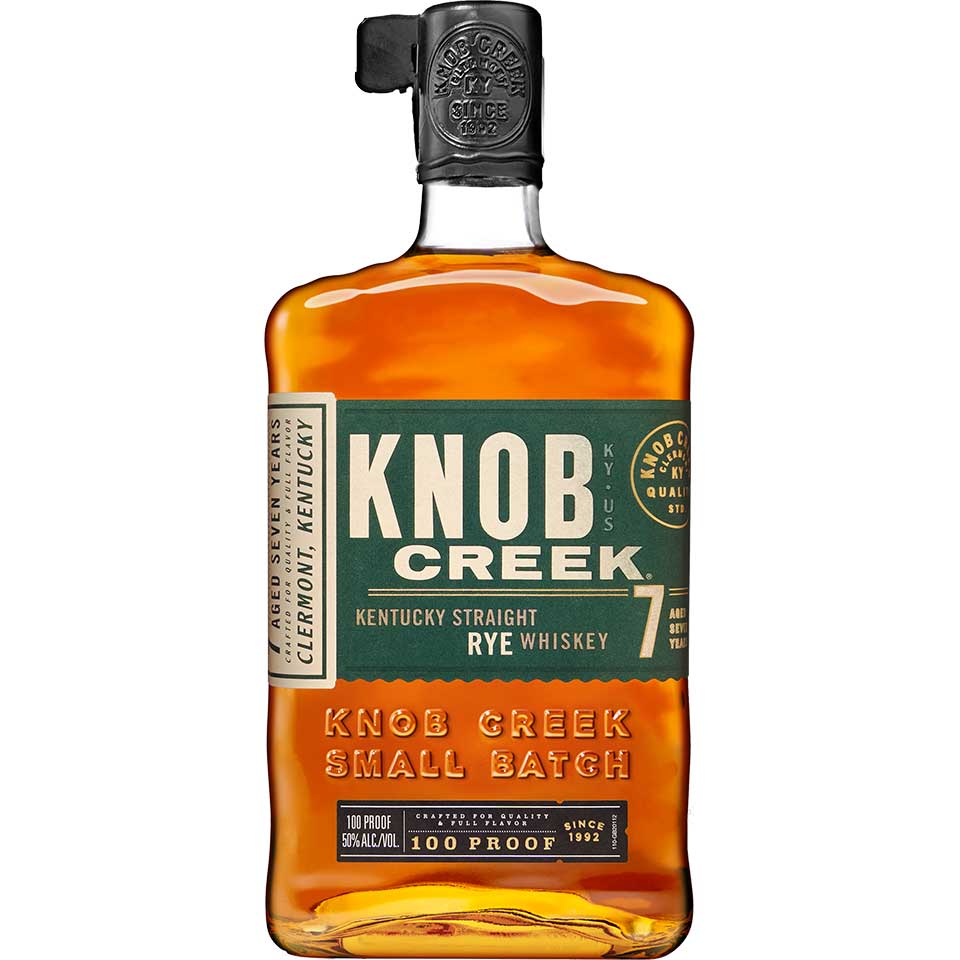 Knob Creek 7 Year Old Kentucky Straight Rye Whiskey
