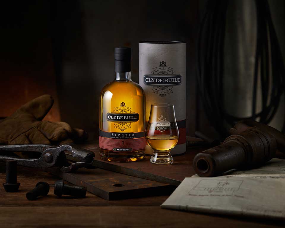 Clydebuilt Riveter Single Grain Scotch Whisky