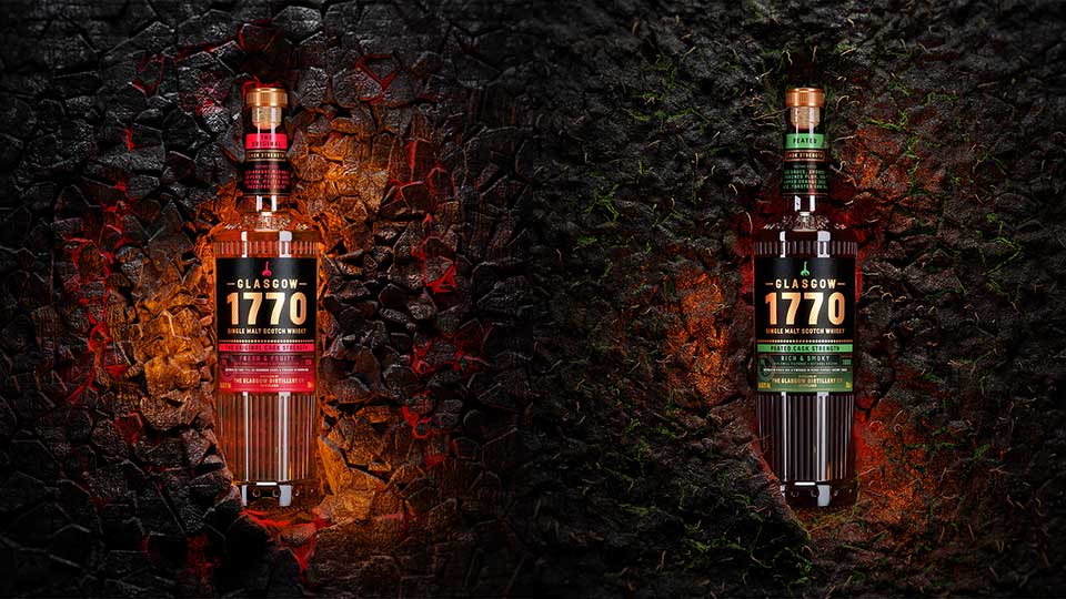 Glasgow 1770 Peated Cask Strength Batch 01 and The Original Cask Strength Batch 01