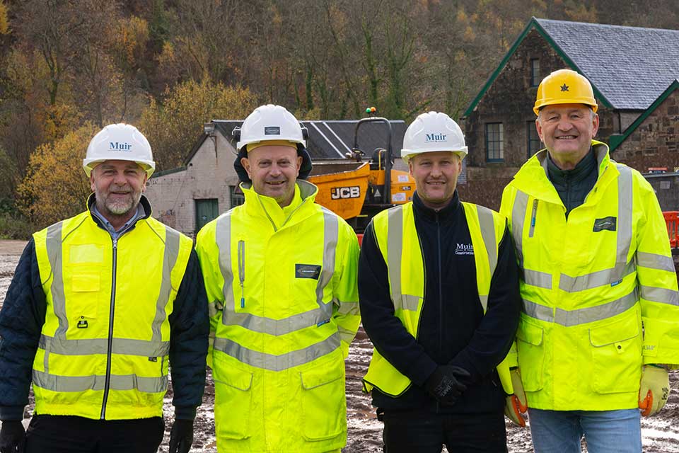 Ardgowan Distillery Construction Start