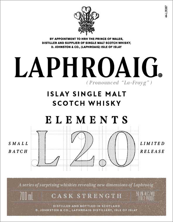 Laphroaig Elements 2.0 - Front Label