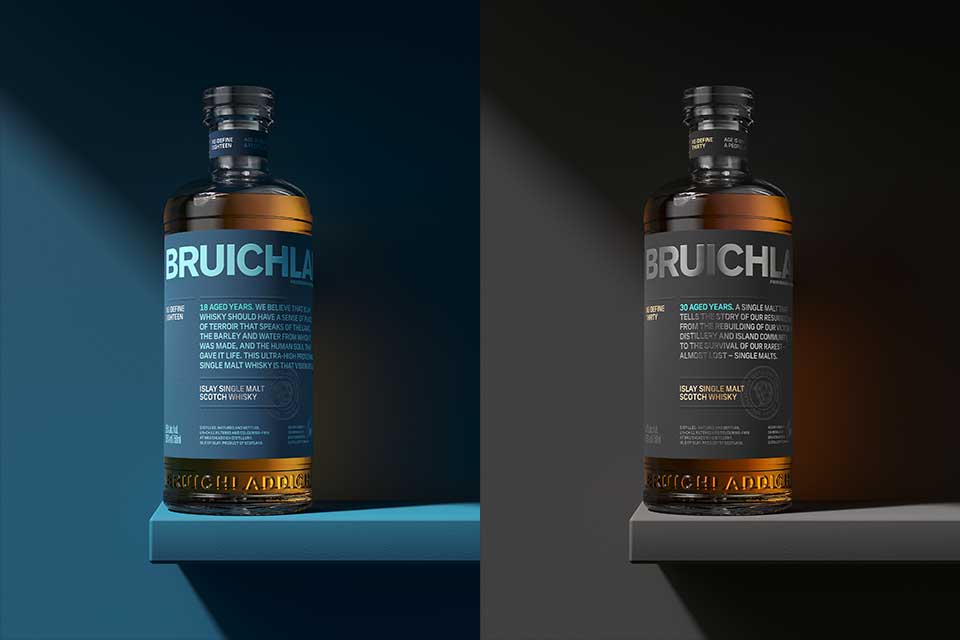 Bruichladdich Luxury Redefined Series: Eighteen and Thirty