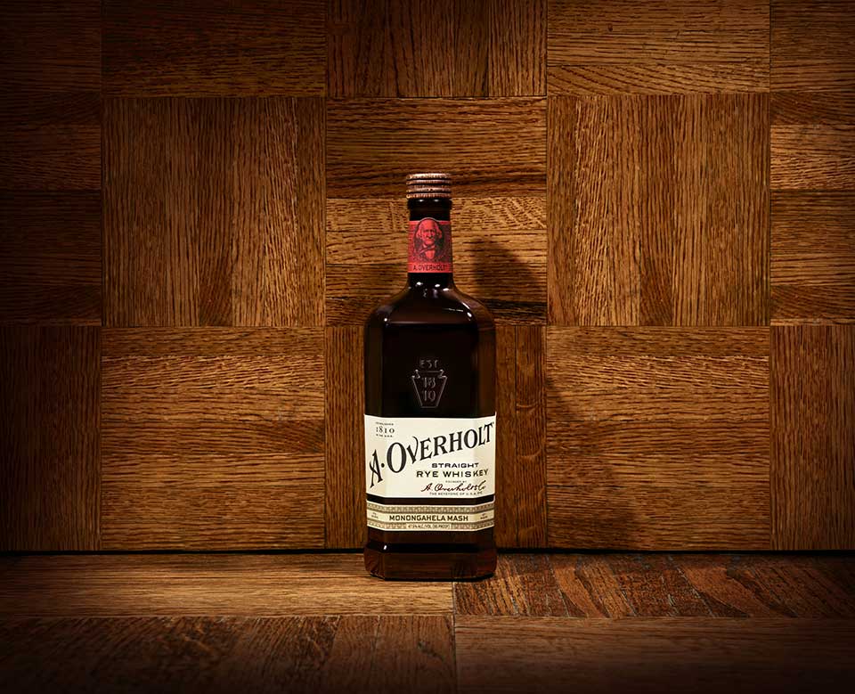 A. Overholt Straight Rye Whiskey
