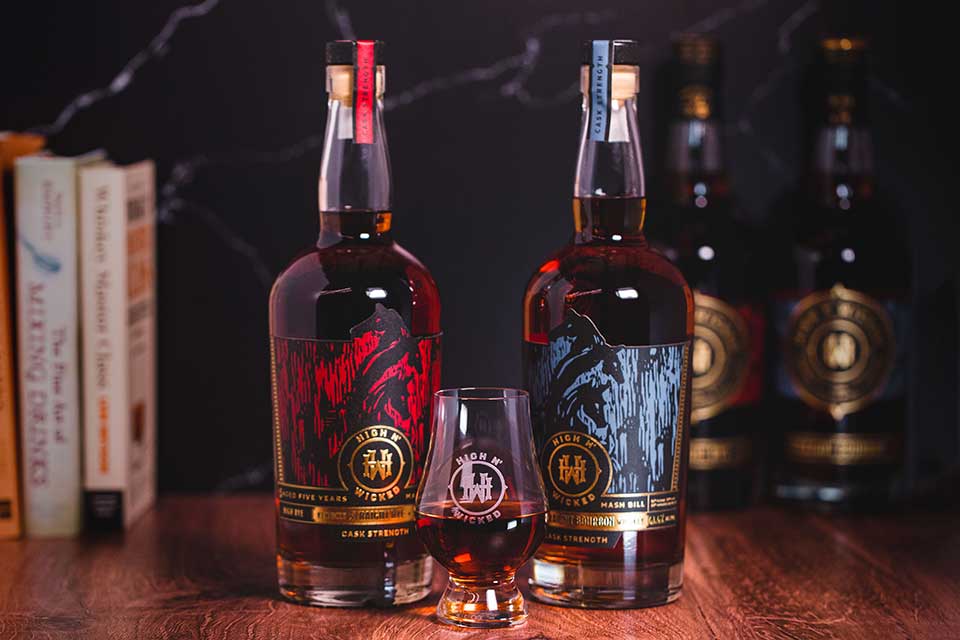High n’ Wicked Cask Strength Bourbon and Rye Whiskeys