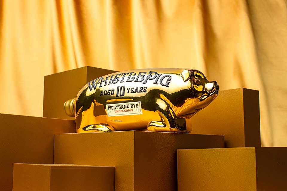 WhistlePig PiggyBank Rye Gold Edition