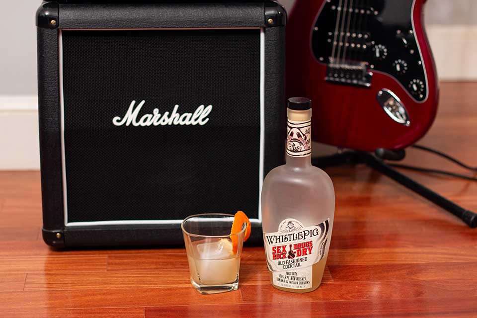 WhistlePig Sex, Drugs, Rock & Dry Old Fashioned