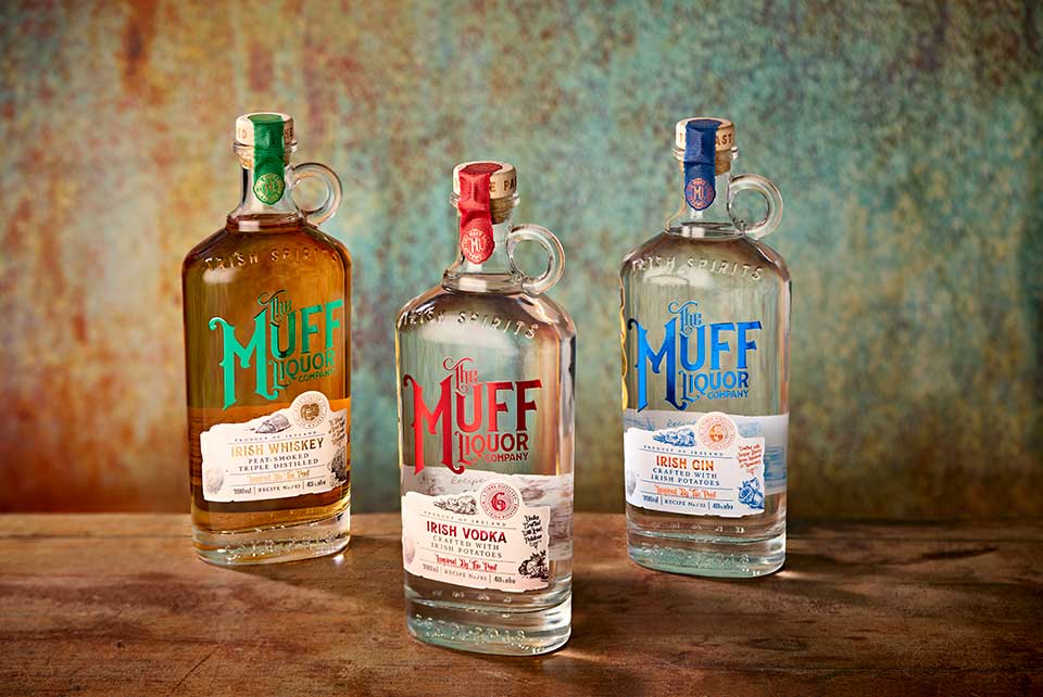 The Muff Liquor Company - Irish Whiskey, Vodka, & Gin