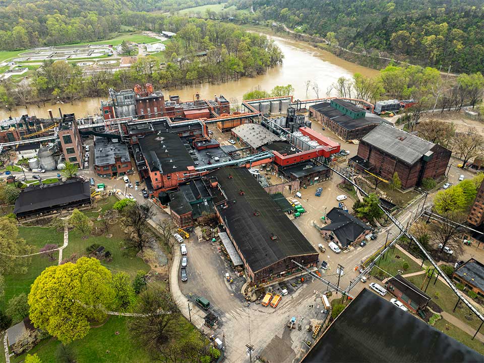 Buffalo Trace Distillery April Flood (04-11-2025)