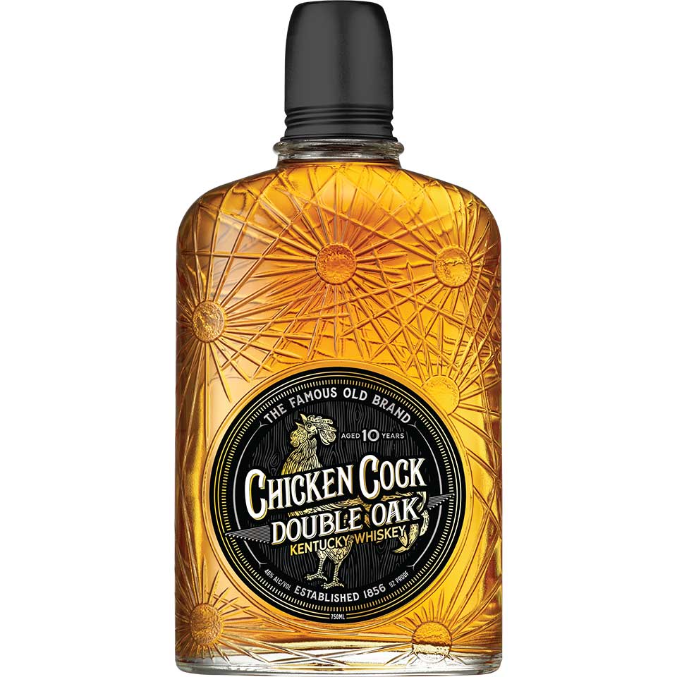 Chicken Cock Double Oak Kentucky Whiskey Aged 10 Years