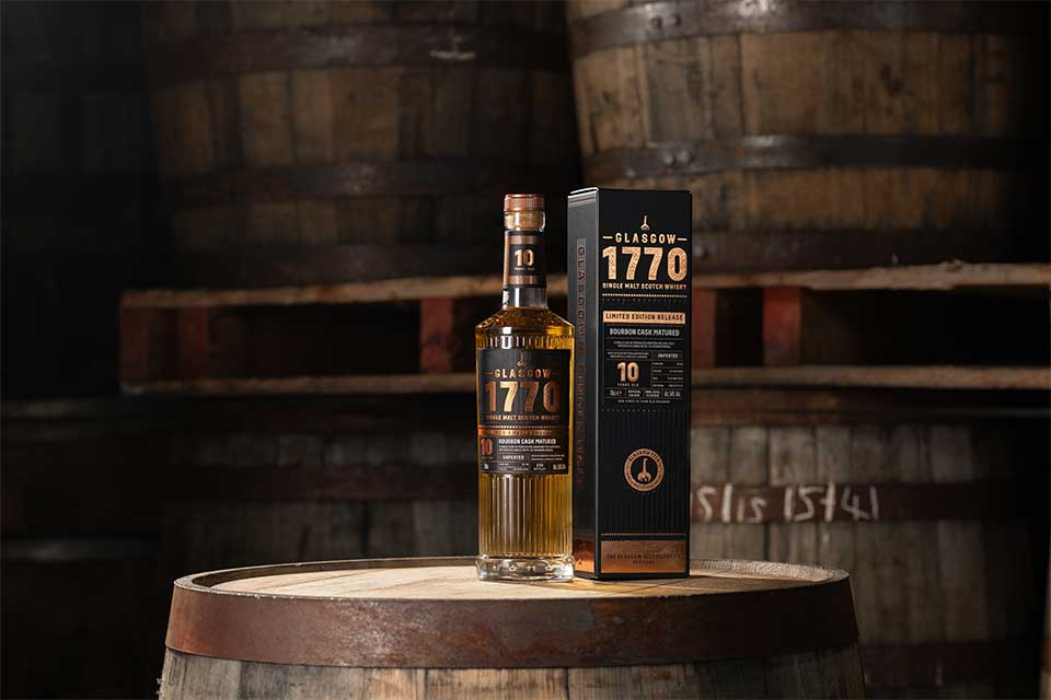Glasgow 1770 10 Year Old Single Malt Scotch Whisky (Cask No. 15/10)