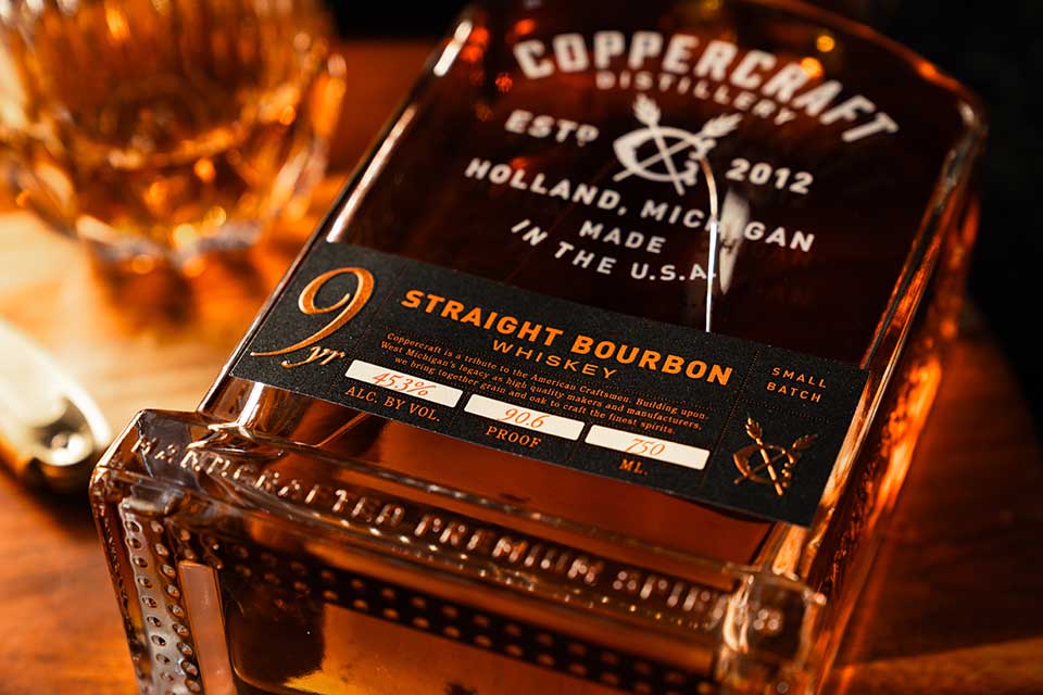 Coppercraft 9 Year Old Straight Bourbon Whiskey
