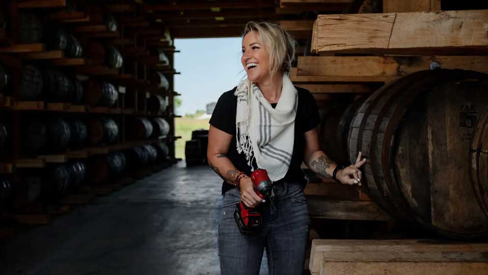 Jackie Zykan at Hidden Barn Whiskey