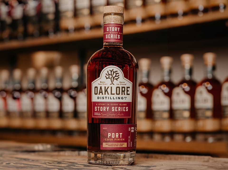 Oaklore Story Series: Port Cask Finish Rye Whiskey