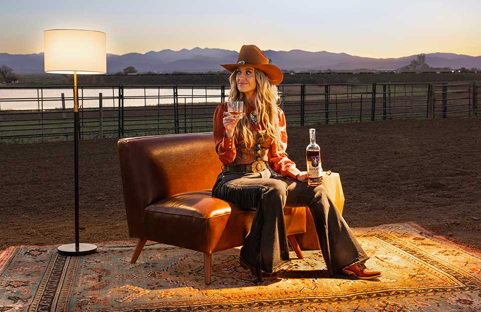 Barmen 1873 Bourbon Lainey Wilson Whirlwind World Tour Commemorative Bottle