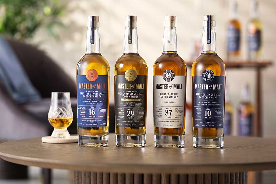 Master of Malt 40th Anniversary Independent Bottlings