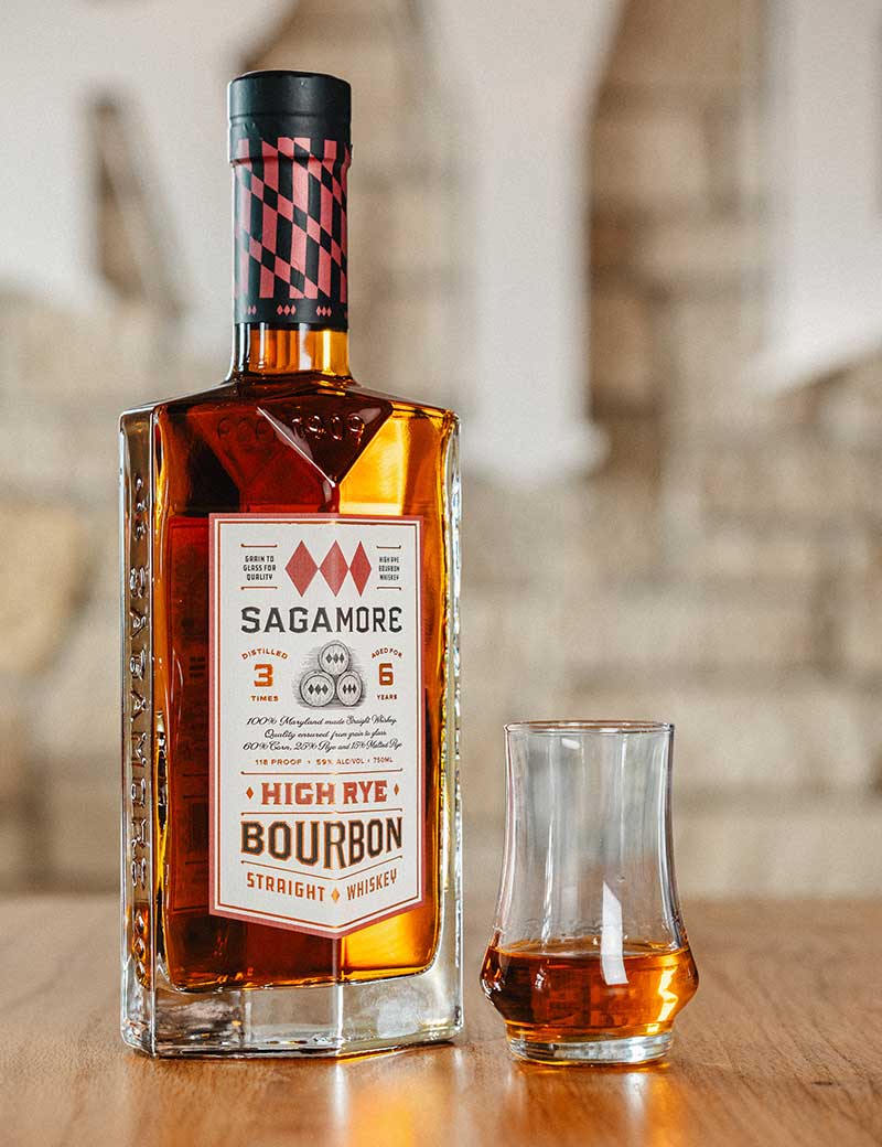 Sagamore Spirit High Rye Bourbon