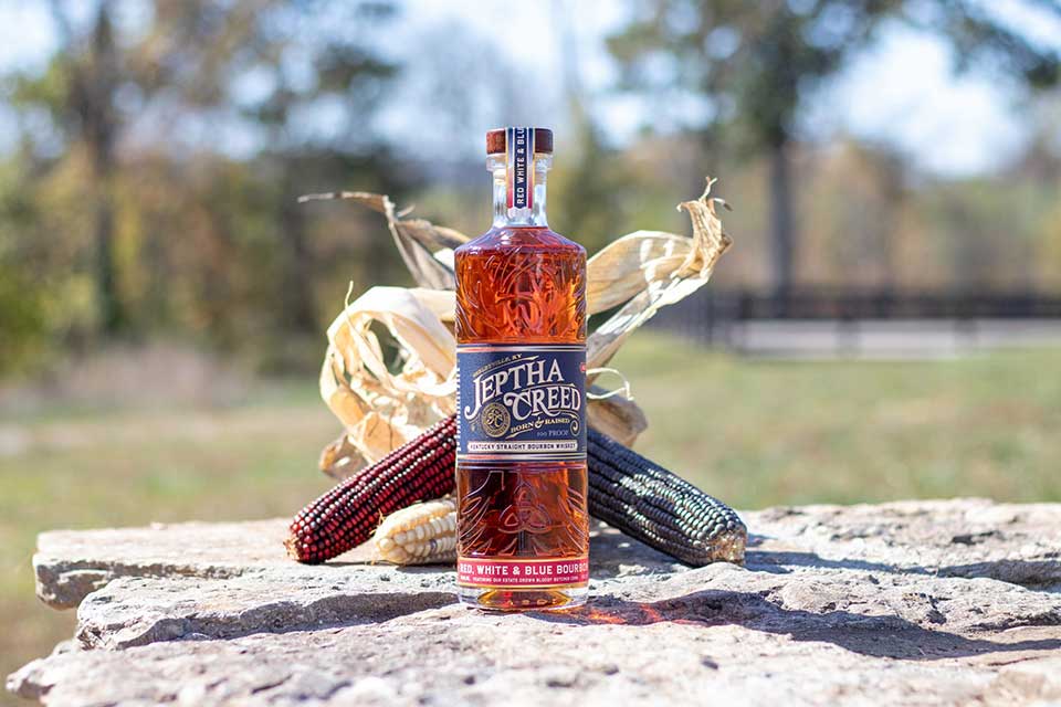 Jeptha Creed Red, White & Blue Bourbon (Fourth Edition)