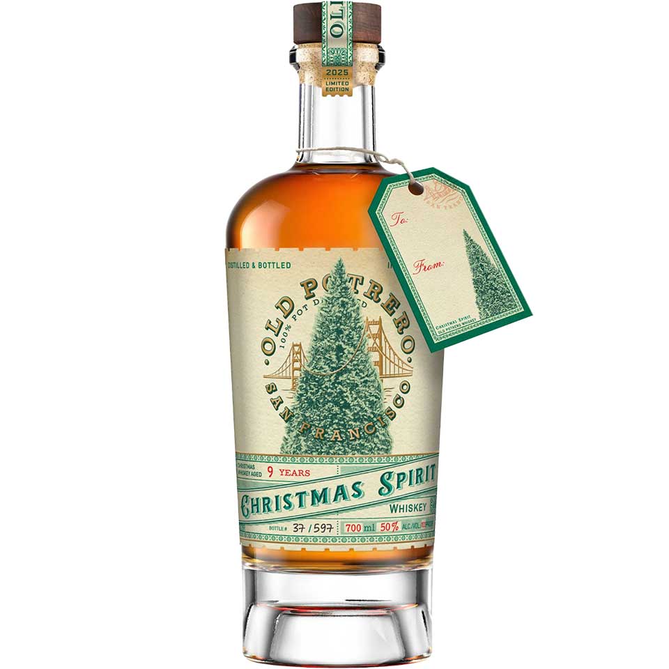 Old Potrero Christmas Spirit 9 Year Old Whiskey
