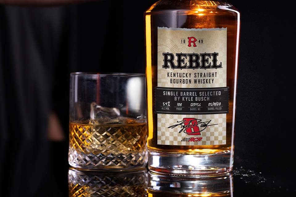 Rebel Bourbon Single Barrel Selected by Kyle Busch