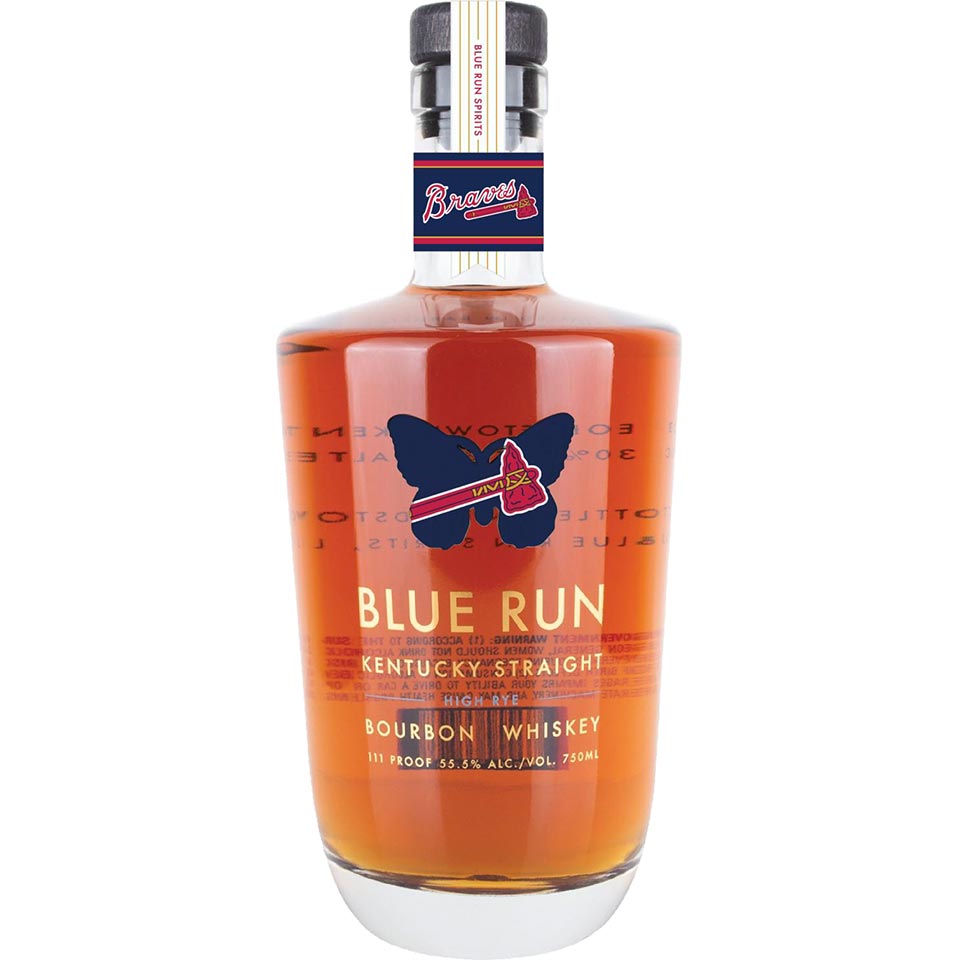 Blue Run Bourbon Atlanta Braves 60th Anniversary