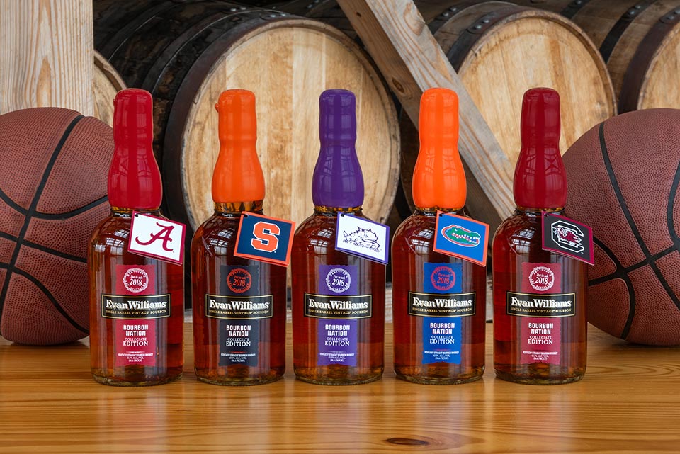 Evan Williams Single Barrel Bourbon Nation Collegiate Editions
