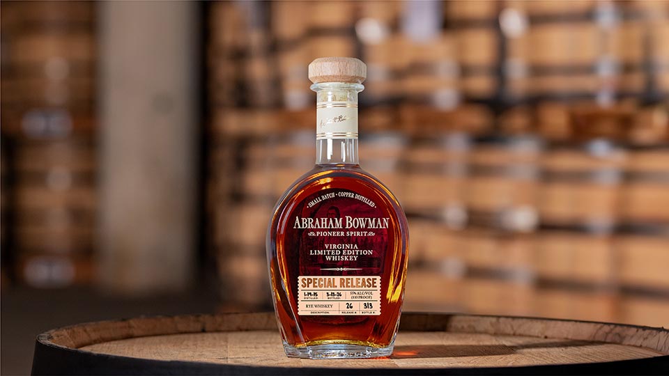 Abraham Bowman Special Release #26 Rye Whiskey