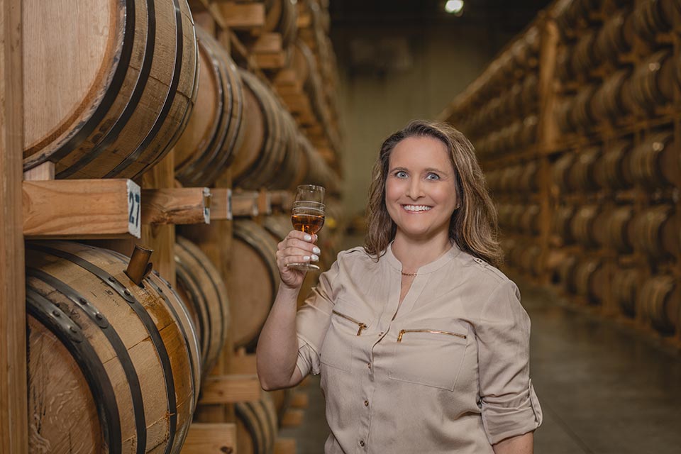 AJ Bond Distillery Master Distiller Allisa Henley