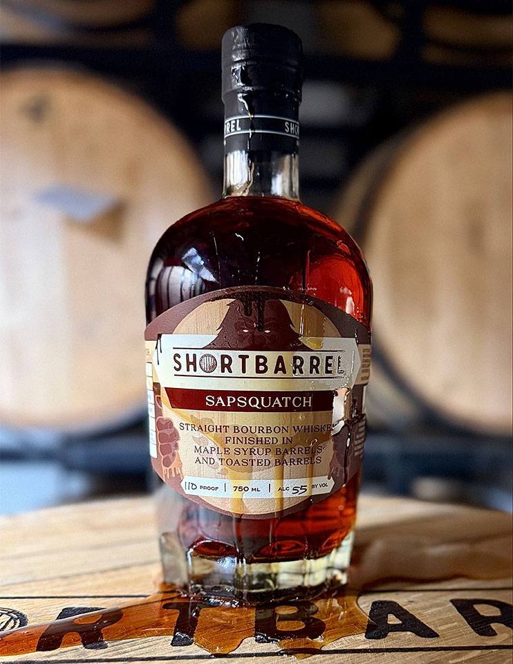 Shortbarrel Sapsquatch Sugar Maple Finished Bourbon