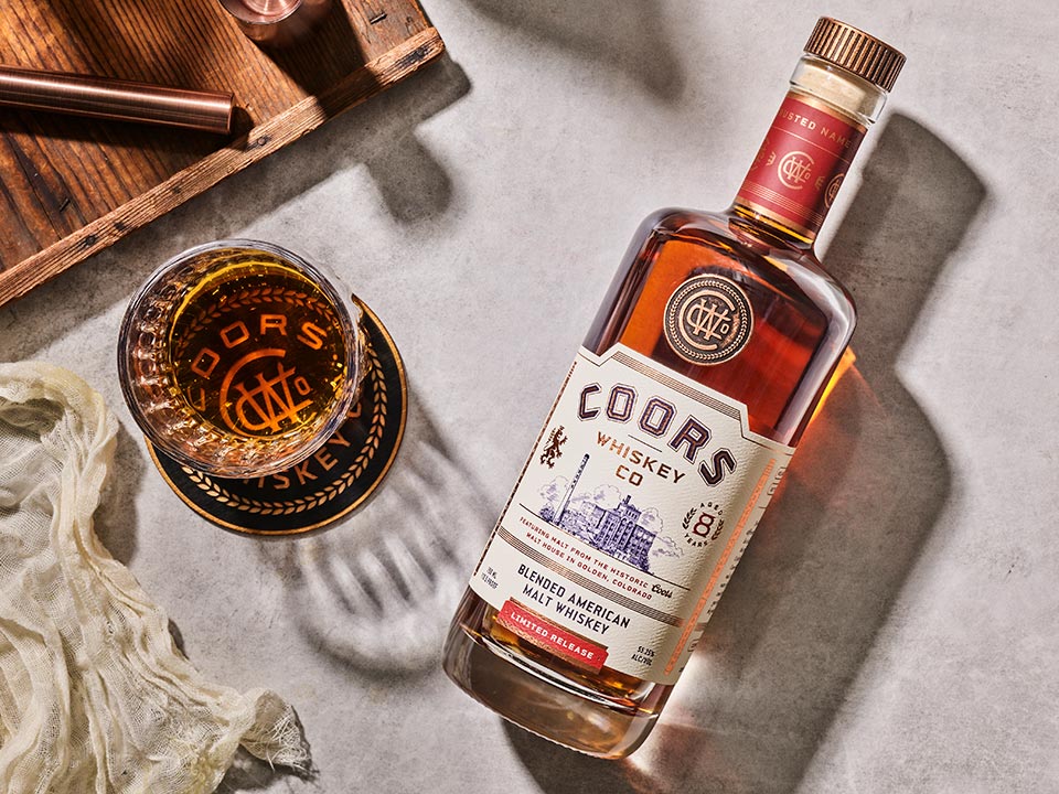 Coors Whiskey Co. 8 Year Old Blended American Malt Whiskey