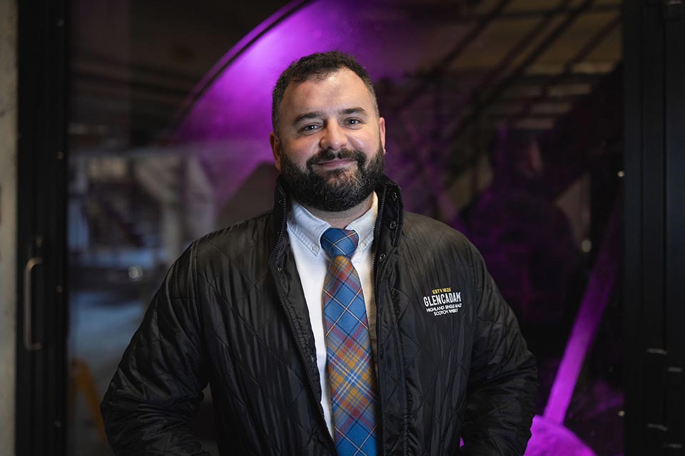 Glencadam Distillery Manager Will Stafford