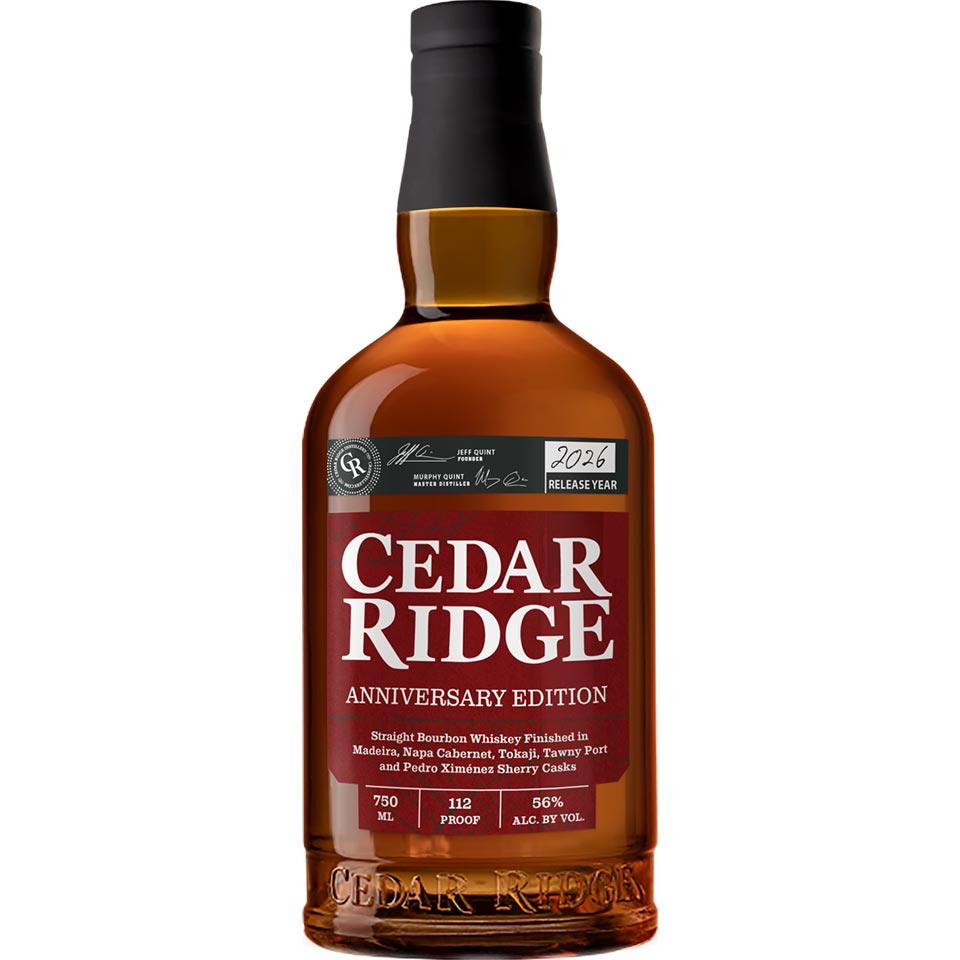 Cedar Ridge Anniversary Edition Bourbon (2026 Release)