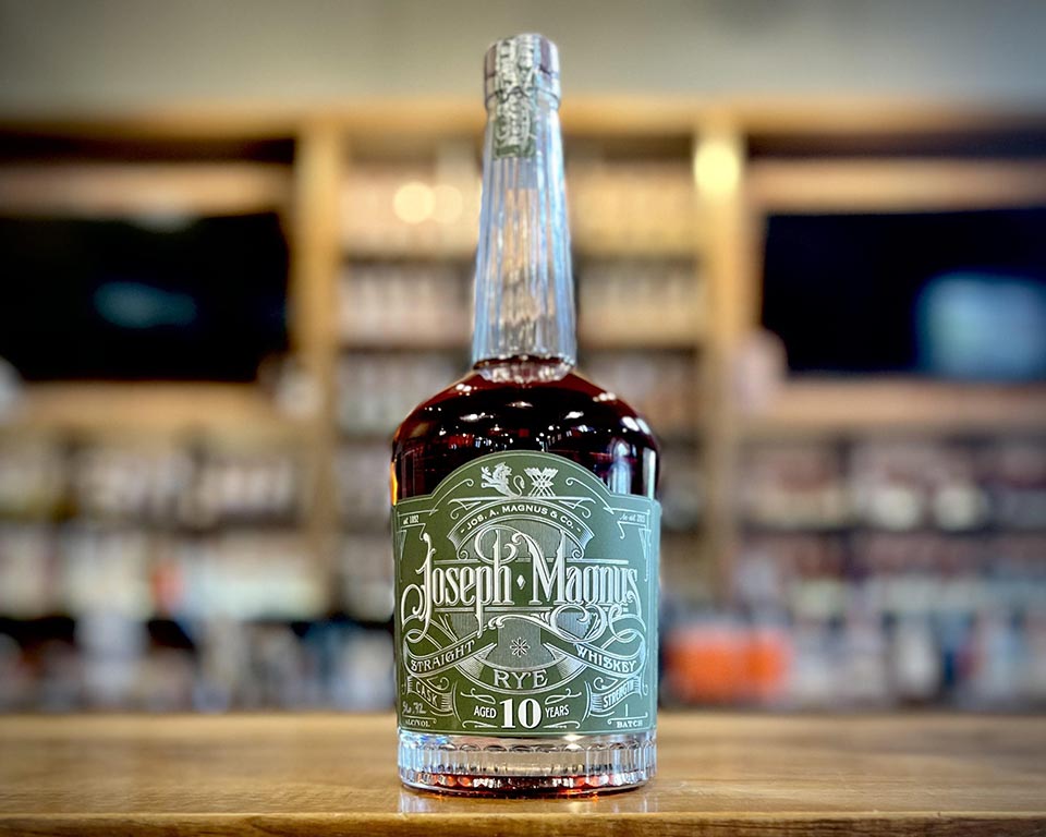 Joseph Magnus 10 Year Cask Strength Rye Whiskey